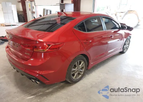 2018 Hyundai Elantra Sport из США, поврежденный, VIN KMHD04LB6JU480878